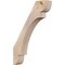 Ekena Millwork 5 1/2"W x 26"D x 38"H Olympic Smooth Knee Brace, Douglas Fir BRC06X26X38OLY00SDF - alternate 1